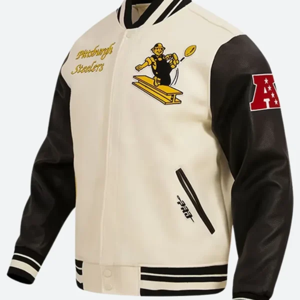 Pittsburgh Steelers Retro Classic Varsity Jacket
