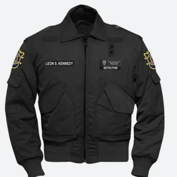 Resident Evil Detective Leon S Kennedy Rpd Jacket