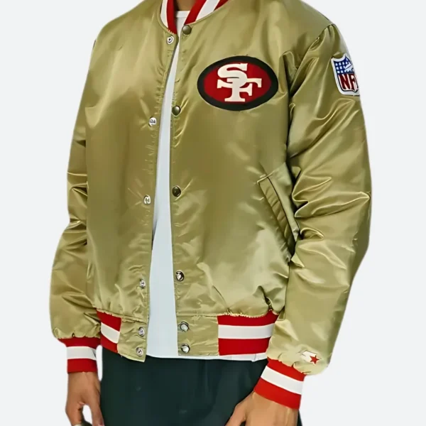 49Ers Gold Varsity Jacket
