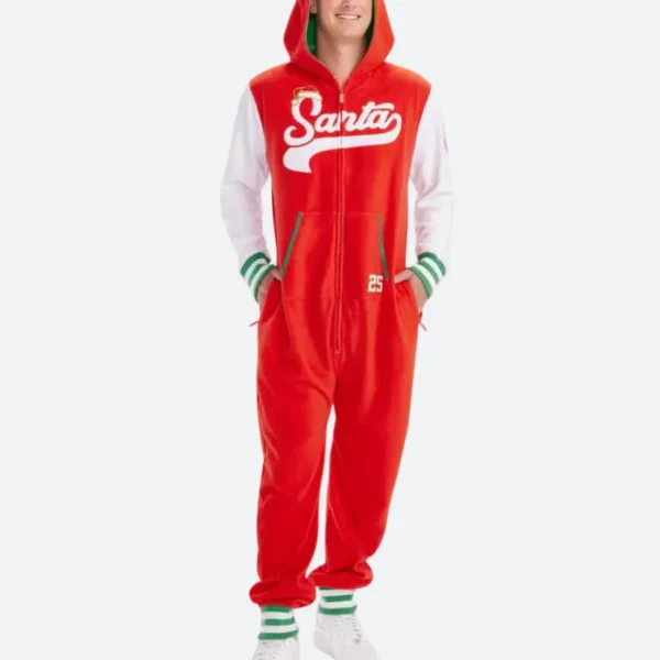 Santa Clause Santa Jumpsuit Costume