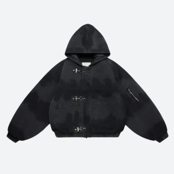 Shinzo Shige 15oz Canvas Clasp Hooded Jacket
