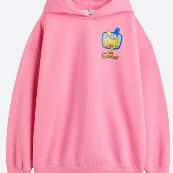 Simpson Pink Pullover Hoodie