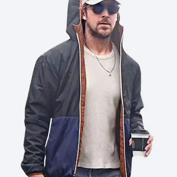 Street Style 2023 Ryan Gosling Hooded Jacket