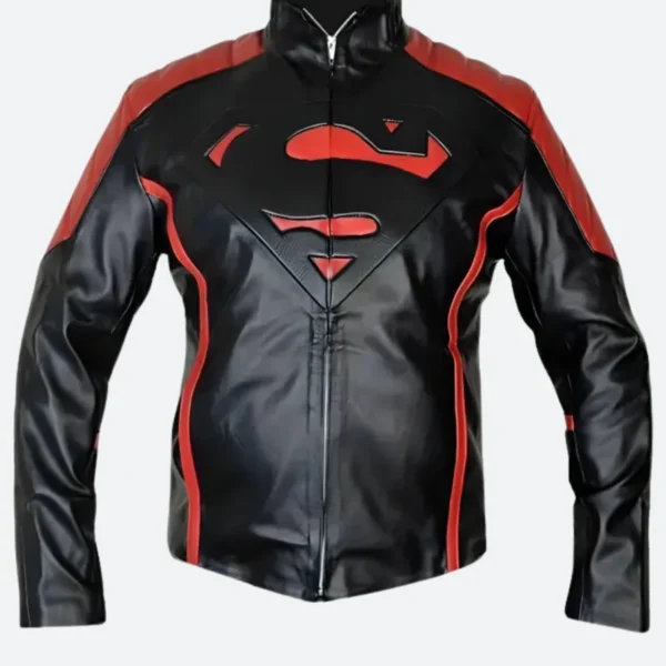 Super Man Leather Jacket