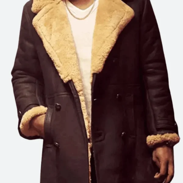 Superfly Youngblood Priest Leather Trench Coat