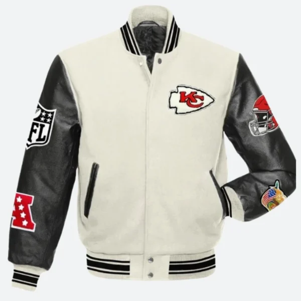 Taylor Swift KC Chiefs Varsity Jacket