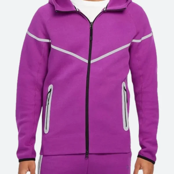 Tech Windrunner Reflective Hooded Jacket