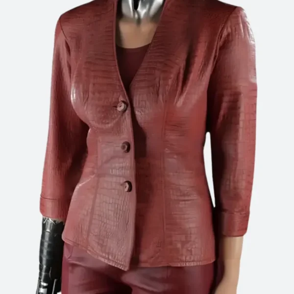 Terminator 3 Jacket TX Leather Blazer