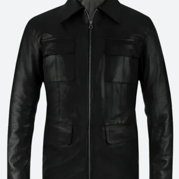 The Vampire Diaries Damon Salvatore Leather Jacket