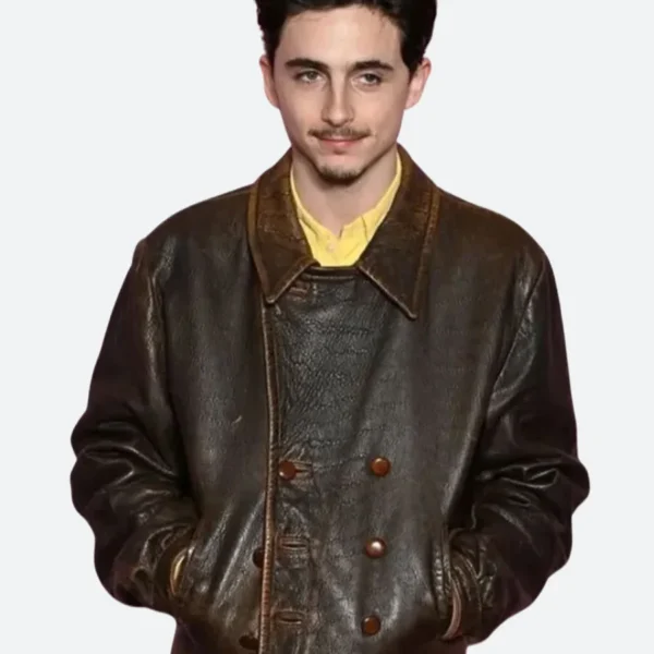 Timothee Chalamet 2025 Leather Jacket