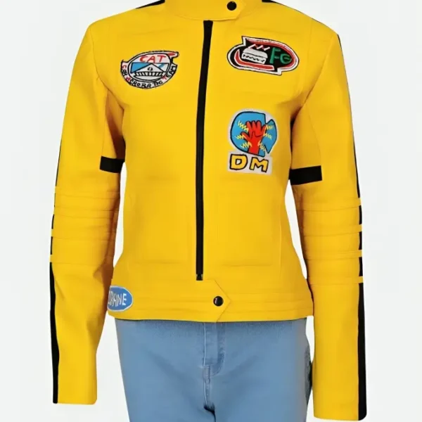 Uma Thurman Kill Bill Leather Jacket