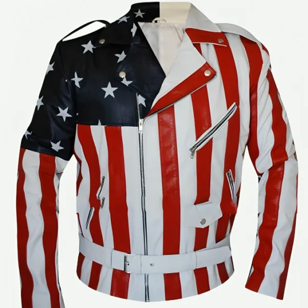 Vanilla Ice American Flag Jacket