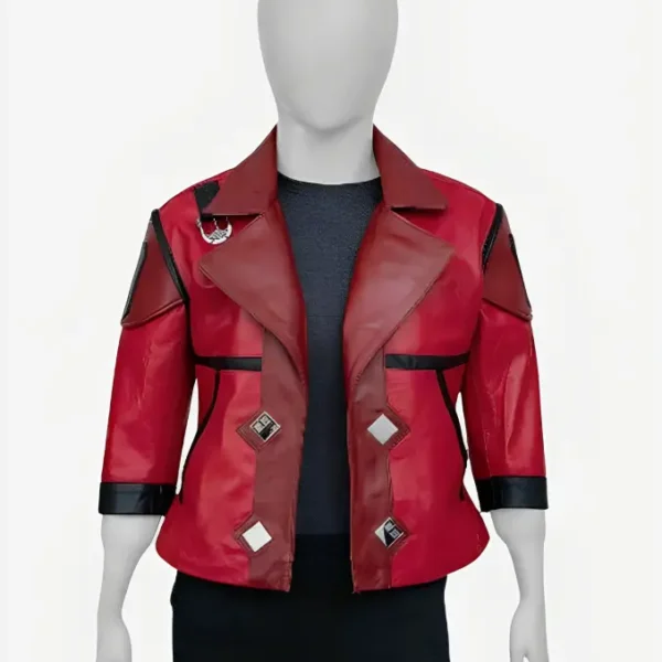 Vi Arcane Red Cosplay Jacket