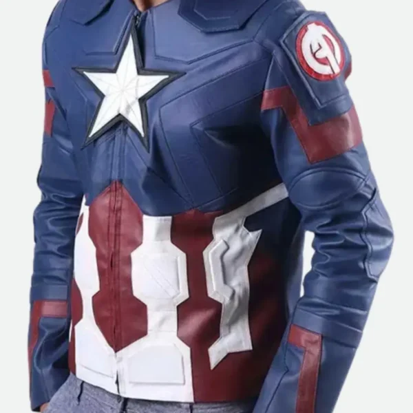 Chris Evans Captain America Jacket
