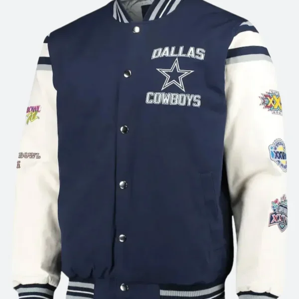 Dallas Cowboys Super Bowl Varsity Jacket