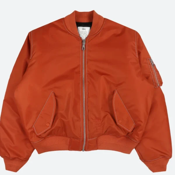 Elle Fanning 2025 Bomber Jacket