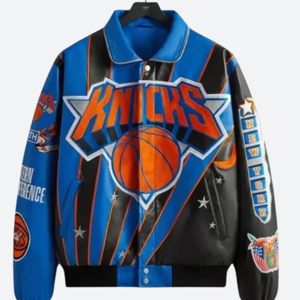 New York Knicks Amare Stoudemire Leather Jacket