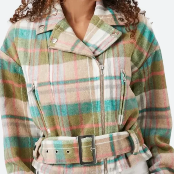 Sisterhood Inc Izzy Plaid Jacket