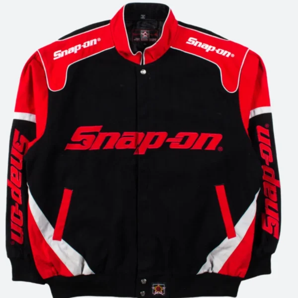 Snap On Black & Red Racing Jacket
