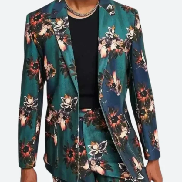 The Kelly Clarkson Show Kal Penn Floral Suit